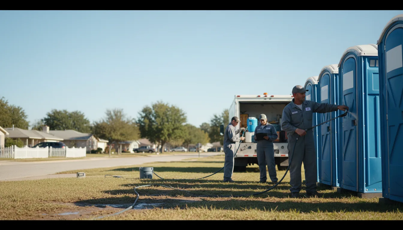 Long-Term Portable Toilet Rental in Hilbert, WI near me
